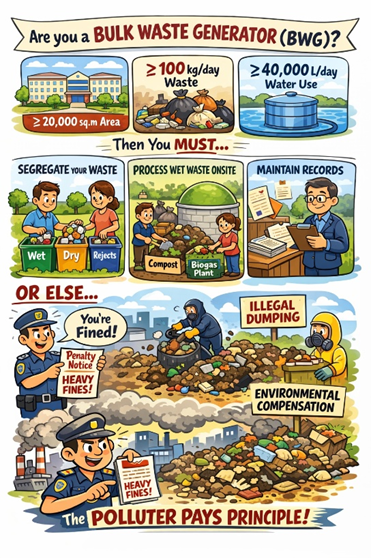 Who is accountable for garbage dumping?