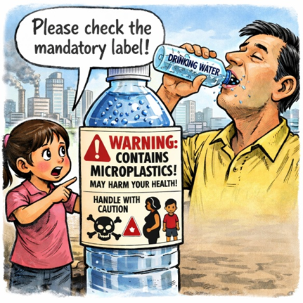 Now the biggest problem is microplastics, not plastics